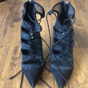 Zara lace up shoes